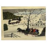 Grandma Moses print