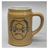 Mug with happy/sad face