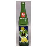 Notre Dame 7up bottle