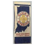 Glick seed sack, Columbus, Ind.