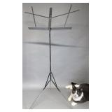 Folding music stand