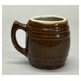 Uhl Pottery brown mini stein