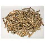 Vintage wooden clothespins