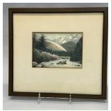 Mountain stream by Charles Frederick Whitney