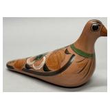 Pink folk art Tonala bird