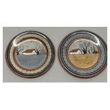 Folk art Tonala plates
