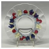 Goofus glass plate
