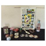 Indiana Flag, Coca Cola Tins, Coasters, Molds