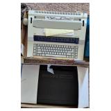 Portable Electric Typewriter + DVD player