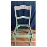 Hand Carved Ladder Back Chair Project