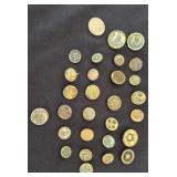 Brass Buttons early 1900ï¿½s