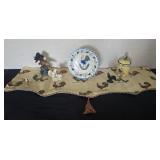 Rooster and Hen Decorations