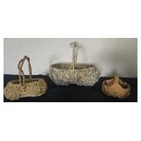 Primitive Extra Large Egg Buttocks Basket