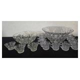 Anchor Hocking Punch Bowls & Glasses
