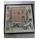 Norman Rockwell Framed Print