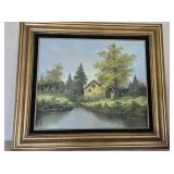 Oil Painting Signed C. Inness