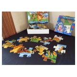 Melissa & Doug Dinosaurs Puzzle/ Dino Adventure