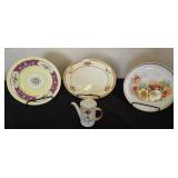 Myott Staffordshire Floral Platter & Plates
