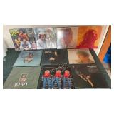 70ï¿½s Record Albums "Bee Gees, Santana" and More