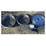 1955-56 Ford Thunderbird Hubcap/Beauty Rims