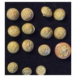 Civil War Military Buttons