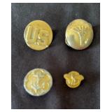 World War II Military Pins