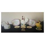 Rooster & Chicken Jars/Canisters & Plates
