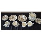 Vintage Cups,  Saucers, and Small Plates