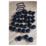 Black Ceramic Cabinet Knobs and Pulls 30+