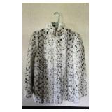 Faux Womens Snow Leopard Coat by Hillmoor
