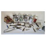 Paint Sprayers, Water Meter, Plaid Thermos