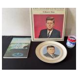 JFK Memorial Album, Plate, White House Book