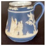 Wedgwood Blue Jasperware Mini Pitcher