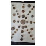 Antique or Vintage Metal Buttons