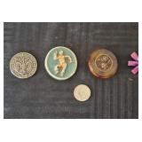 Four Vintage Specialty Buttons