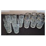 Crystal Glassware 14 Total