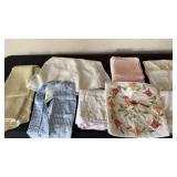 Tablecloths, Cross Stitch Pillow Cover/ Apron