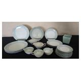 Noritake China Sheldon Pattern Dishes