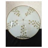 Art Deco Golf and White Glass Light Shade