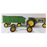 John Deere 730 ? Diecast Toy Tractor & Wagon