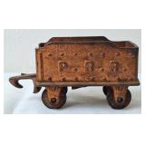 Cast Iron P. R. R. Floor Train Coal Tender Car