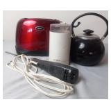 2-Slice Toaster, Electric Knife, Mr. Coffee