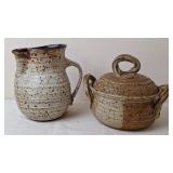Hand-Thrown Studio Art Pottery Pieces