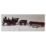 Pratt & Letchworth Cast Iron Floor Train Engine