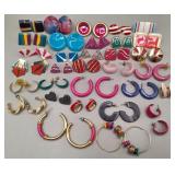 Pierced Earrings, 32 Pairs