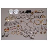 Pierced Earrings, 26 Pairs & Extra Backs