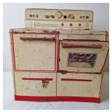 Wolverine Supply Co. Tin Lithograph Toy Stove