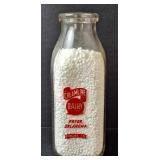 "Creamline Dairy" Pryor, Oklahoma Glass Milk