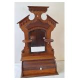 Victorian Eastlake-Style Shaving Mirror