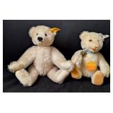2 Steiff Teddy Bears